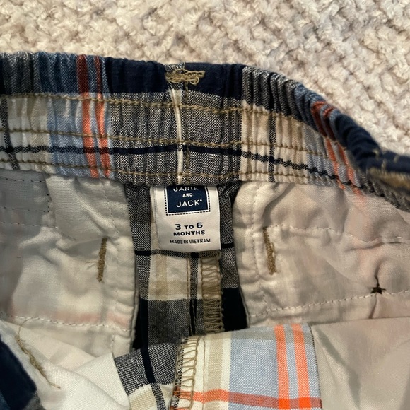 Baby Boy Janie and Jack Plaid Shorts - 2 Pairs - Picture 3 of 11